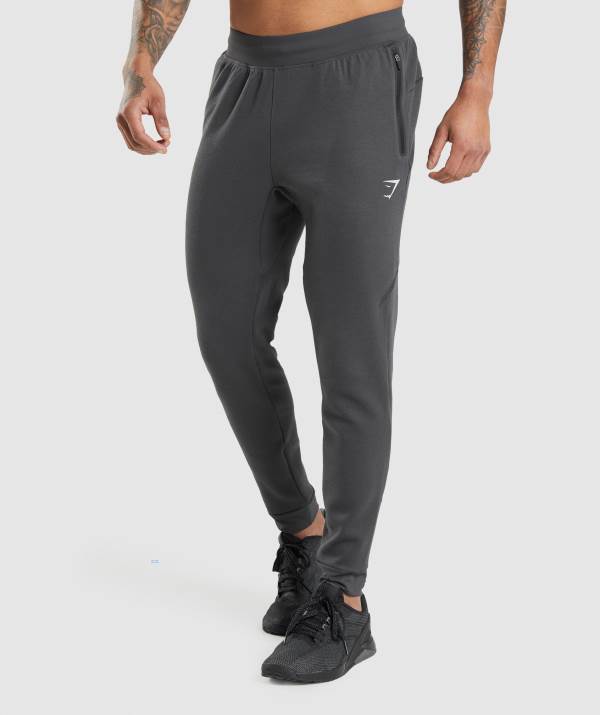 Panske Joggers Gymshark Apex Technical Čierne Siva | YX0182643